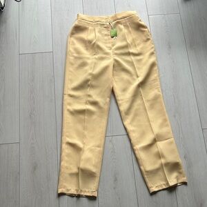 Tailor Vintage Women's Yellow Pantsuit